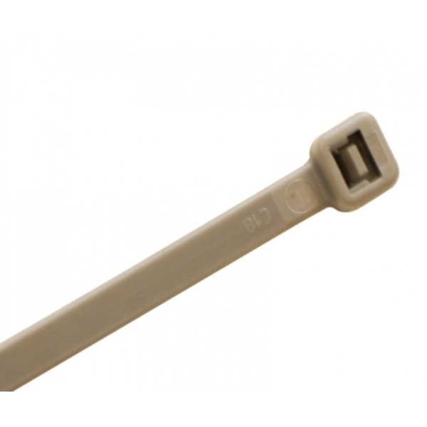 Kable Kontrol Kable Kontrol® Zip Ties - 14" Long - 500 Pc Pk - Gray color - Nylon - 50 Lbs Tensile Strength CT254CL-GRAY